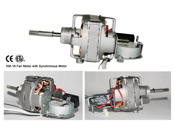 KM-16 Motor De Ventilador Con Motor Síncrono