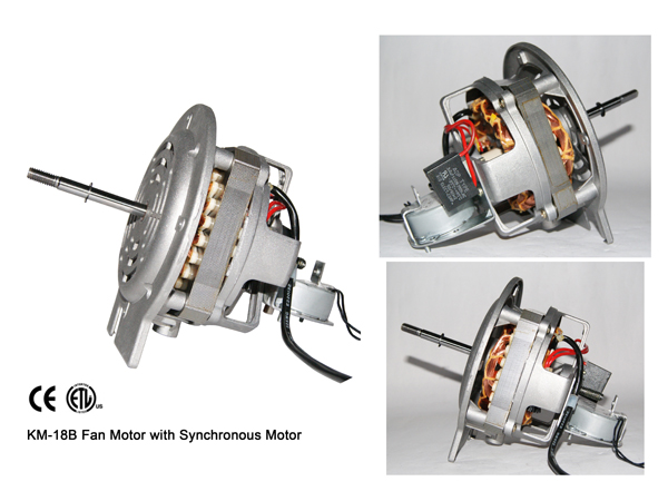 KM-18B Motor De Ventilador Con Motor Síncrono