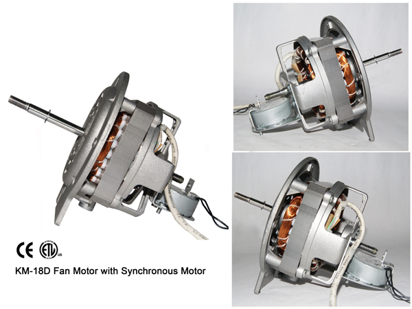 KM-18D Motor De Ventilador Con Motor Síncrono