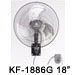 KF-1886 18” (45cm) Industrial Wall Fan