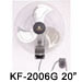 KF-2006 20” (50cm) Industrial Wall Fan