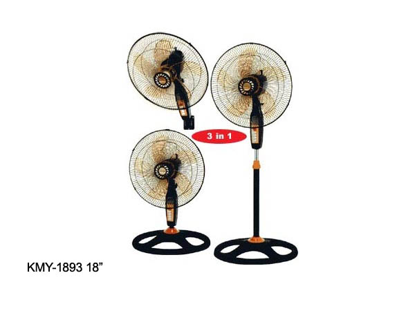 TAIWAN FAN KMY-1893 18'' Industrial three in one Fan 