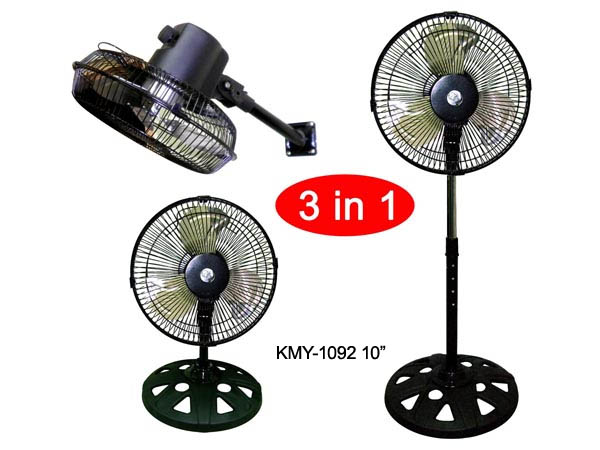 TAIWAN FAN KMY-1092 10'' Three in One Fan