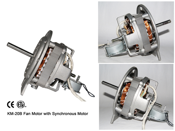 KM-20B Fan Motor with Synchronous Motor & Ball Bearing